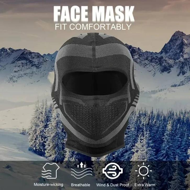 Bivakmuts Winddicht Skimasker Comfortabel Elastisch Ademend, Sport en Fitness, Schietsport-accessoires, Nieuw, Ophalen of Verzenden