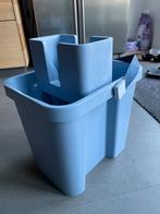 Blauwe HARA emmer met uitwringer, Ophalen, Gebruikt, Kunststof
