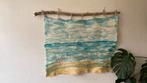 Vilten wandkleed ‘de zee’, Huis en Inrichting, Woonaccessoires | Wanddecoraties, Ophalen of Verzenden, Nieuw