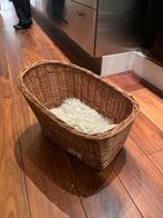 Honden Fietsmand met Kleedje, Huis en Inrichting, Woonaccessoires | Schalen en Manden, Ophalen, Gebruikt, Mand, Riet