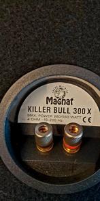 Magnat Killer Bull 300x plus caliber 160.2 versterker 160 W., Auto diversen, Ophalen of Verzenden, Gebruikt