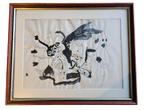 Lucebert tekening cobra Aquarel  (1924-1994), Ophalen of Verzenden