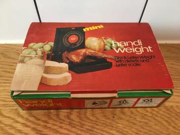Vintage Mini Dieet- en Brievenweegschaal beschikbaar voor biedingen