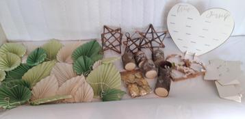 Groot pakket bruiloft decoratie bruiloft versiering  beschikbaar voor biedingen