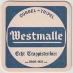 Bierviltje Westmalle, Verzamelen, Biermerken, Viltje(s), Overige merken, Ophalen of Verzenden, Zo goed als nieuw