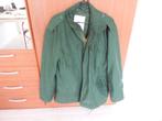 jas legergroen heren, Ophalen of Verzenden, Zo goed als nieuw, Maat 48/50 (M), Groen