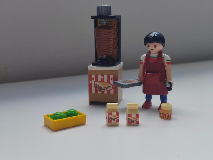 Playmobil Kebabverkoper – 9088, Kinderen en Baby's, Speelgoed | Playmobil, Gebruikt, Complete set, Ophalen of Verzenden
