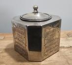 LEUKE VERZILVERDE VOORRAADBUS van "ENGLISH BREAKFAST TEA", Ophalen of Verzenden, Gebruikt