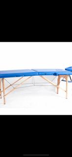 Massage tafel de luxe blauw opklapbaar nieuw in doos, Ophalen of Verzenden, Nieuw, Massagetafel