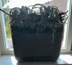 Intratuin 3 bloembakken bloempotten met mooie kunstplanten, Ophalen of Verzenden, Zo goed als nieuw, Binnen