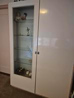 Vitrinekast met opberglaadjes, Huis en Inrichting, Kasten | Vitrinekasten, Ophalen, Gebruikt, 25 tot 50 cm, 150 tot 200 cm
