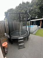 VirtuFit Premium Trampoline met Veiligheidsnet - 244 cm, Kinderen en Baby's, Speelgoed | Buiten | Trampolines, Ophalen, Gebruikt