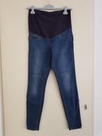 Positiebroek / spijkerbroek -- maat 40 -- H&M Mama, Maat 38/40 (M), Blauw, Ophalen of Verzenden, Zo goed als nieuw