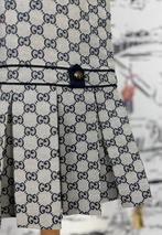 Gucci GG supreme plissé jurk maat 6 (850 euro), Customercare@gucci.com, Jurk of Rok, Gucci, Verzenden