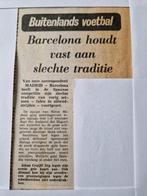 Malaga - FC Barcelona    1976  Cruijff, Verzamelen, Ophalen of Verzenden, Gebruikt, Ajax, Overige typen