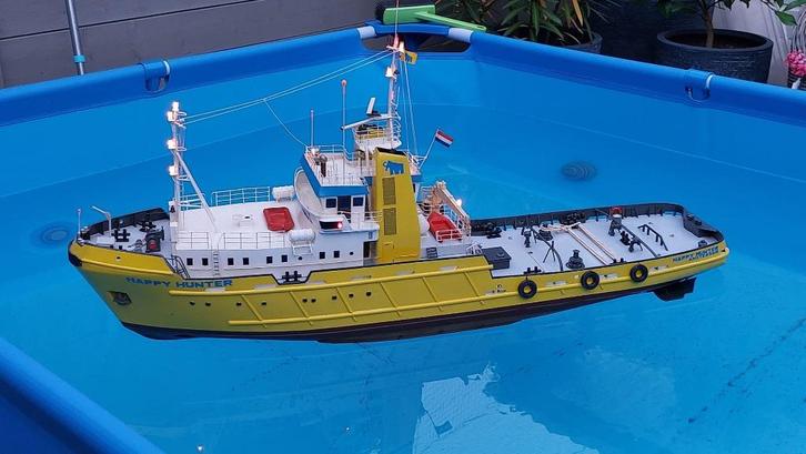 Happy Hunter, Hobby en Vrije tijd, Modelbouw | Boten en Schepen, Gebruikt, Ophalen