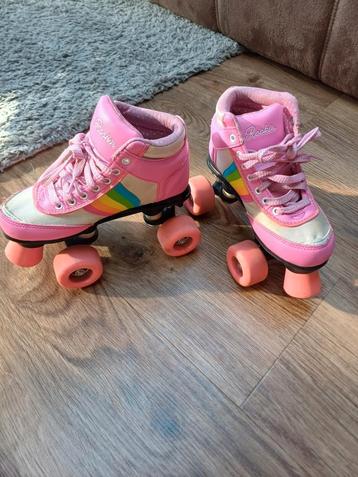 Toffe Rookie Forever Rainbow rolschaatsen voor meisjes  