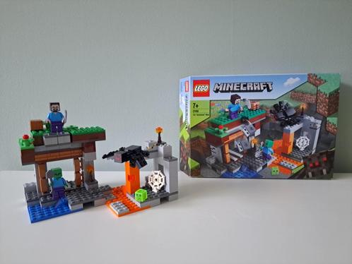 Lego 21166 Minecraft 'De verlaten mijn', Kinderen en Baby's, Speelgoed | Duplo en Lego, Zo goed als nieuw, Lego, Complete set