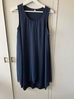Feestelijke jurk met voile vestje, Kleding | Dames, Blauw, Maat 42/44 (L), Ophalen of Verzenden, Zo goed als nieuw