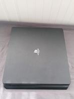 Playstation 4 Slim incl. 2 controllers en oplader., Met 2 controllers, Ophalen of Verzenden, Zo goed als nieuw, Slim