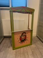 poppentheater met gordijntje, Ophalen, Gebruikt