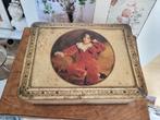 Oude brocante trommel/doos, Ophalen of Verzenden