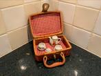 Miniatuur Picknickmand met Servies, Ophalen, Zo goed als nieuw, Jongen of Meisje