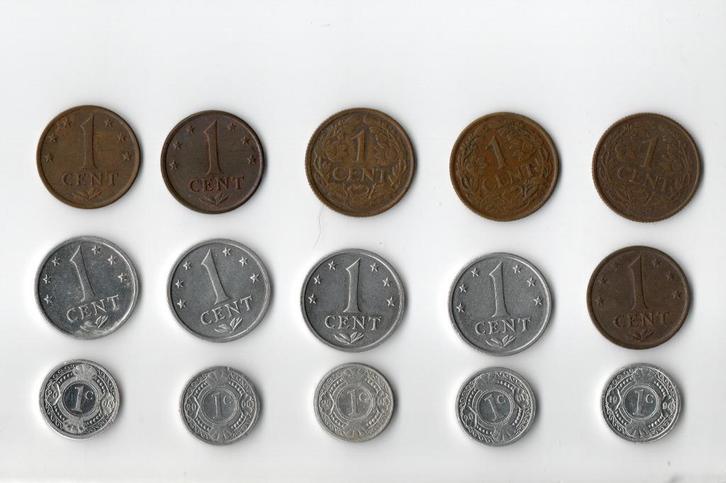 Nederlandse Antillen lot, Postzegels en Munten, Munten | Nederland, Setje, Overige waardes, Koningin Beatrix, Verzenden