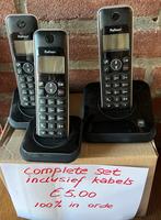 Telefoonset 3 delig Profoon. Voor 5 euro., Ophalen, Zo goed als nieuw, 2 handsets