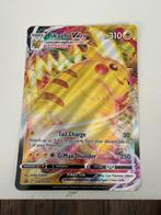 Pokemon pikachu grote kaart, Ophalen of Verzenden, Zo goed als nieuw, Losse kaart