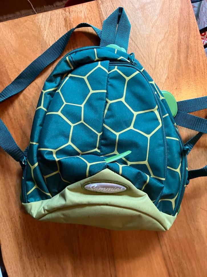 Sammies Schildpad Rugzak - Kinderrugzak Samsonite, Kinderen en Baby's, Kindermode-accessoires, Zo goed als nieuw, Ophalen of Verzenden