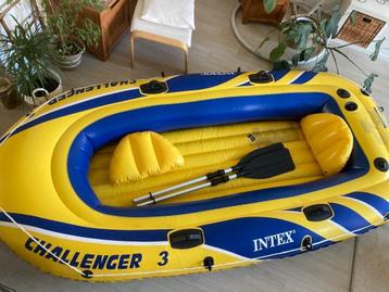 INTEX Challenger 3 rubberen opblaasboot 3 -4 persoons  beschikbaar voor biedingen