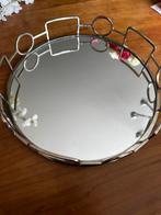 Spiegel plateau dienblad 31 cm ZGAN, Huis en Inrichting, Woonaccessoires | Dienbladen, Ophalen of Verzenden, Zo goed als nieuw
