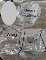 2 Universele Regenhoezen - Kinderwagen, Buggy, Ophalen of Verzenden, Zo goed als nieuw, Maxi-Cosi