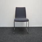 Brunner Vergaderstoelen | Stof | Hout | Grijs | Stapelbaar, Huis en Inrichting, Stoelen, Gebruikt, Metaal, Ophalen of Verzenden