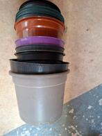 25 stuks plastic kweek potten, Kunststof, Gebruikt, Rond, Ophalen of Verzenden