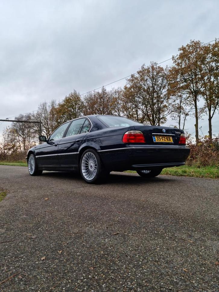 E38 740i 4.4 V8 non Vanos  nieuwe apk, Auto's, BMW, Particulier, 7-Serie, ABS, Airbags, Airconditioning, Alarm, Boordcomputer