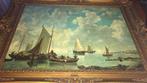 schilderij van scheepsschilder j Stark. vrpr 400euro, Antiek en Kunst, Ophalen of Verzenden