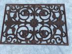 Gietijzeren deurmat Bloemmotief, Tuin en Terras, Deurmatten, Ophalen of Verzenden, Zo goed als nieuw