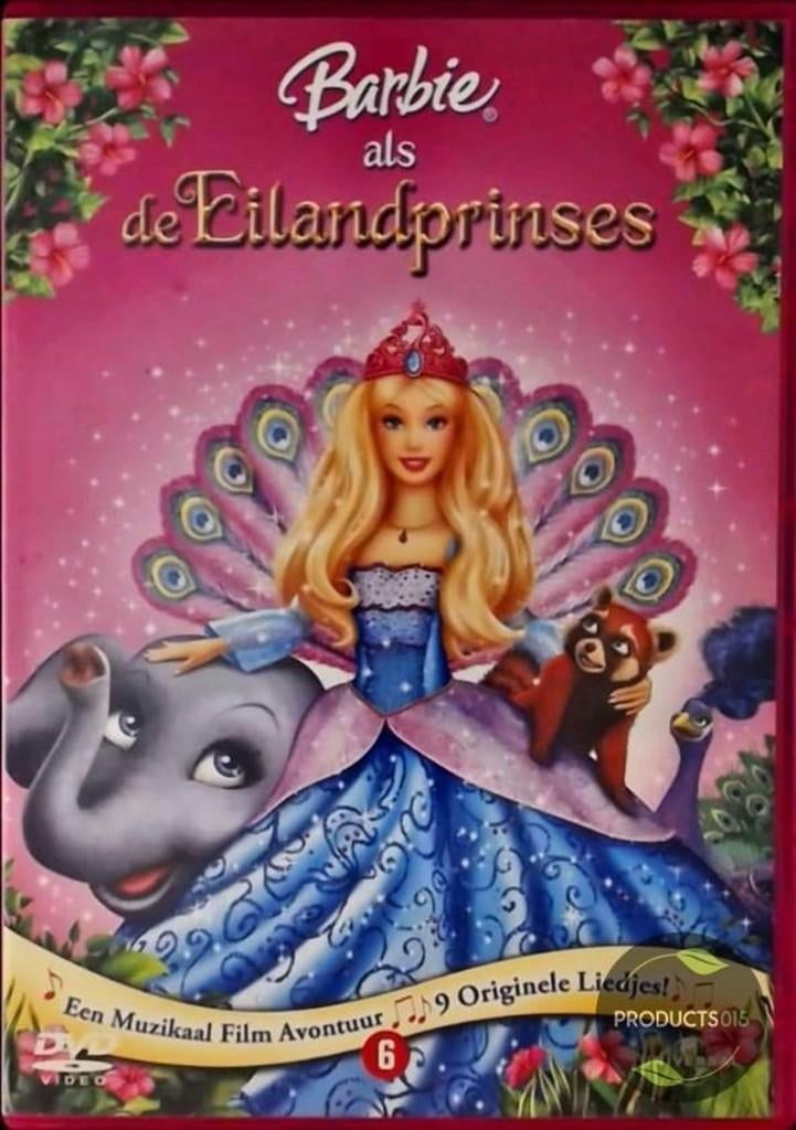 Barbie de eiland prinses nieuw in de folie(rs1), Cd's en Dvd's, Vanaf 6 jaar, Verzenden, Nieuw in verpakking
