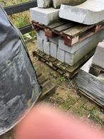 Hardsteen trottoir banden, Tuin en Terras, Tegels en Klinkers, Verzenden, Overige typen, Zo goed als nieuw, Natuursteen