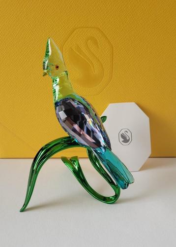 Swarovski 2025 Idyllia Groene Toerako. Kristallijn Shop. beschikbaar voor biedingen