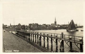 Lemmer, Haven - kotter - 1946 gelopen beschikbaar voor biedingen