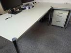 Bureau crème/beige 160x80cm, Ophalen, Gebruikt