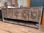 Prachtig India/Ibiza style dressoir, Ophalen, Nieuw, 25 tot 50 cm