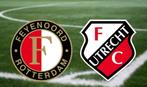 Feyenoord - FC utrecht  31-03-2024 4 kaarten, Tickets en Kaartjes, Sport | Voetbal
