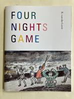 FOUR NIGHTS GAME.  ZEER ZELDZAAM. Softcover, rijk geïllus, Eén stripboek, Ophalen of Verzenden, Nieuw