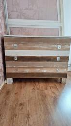 Commode Kids Factory massief hout, Huis en Inrichting, Kasten | Ladekasten, Ophalen, Gebruikt, 100 tot 150 cm, 3 of 4 laden
