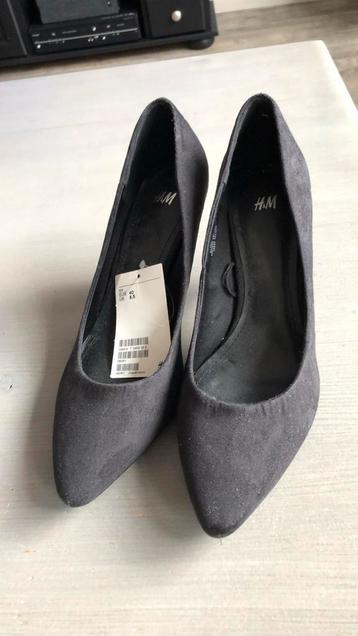 Zwarte Suède Pumps - Maat 40 beschikbaar voor biedingen