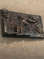 Mooie bronzen beeld echt brons, Antiek en Kunst, Ophalen of Verzenden